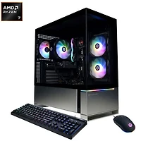 Ordinateur de jeu Gamer Master de CyberPowerPC (Ryzen 7 8700F d'AMD/RAM 16 Go/SSD 2 To/GeForce RTX 5060 Ti/Windows 11) - Anglais