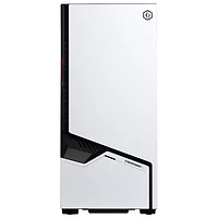 Ordinateur de jeu Gamer Supreme de CyberPowerPC - Blanc (Ryzen 7 8700F d'AMD/Mémoire vive 32 Go/SSD 2 To/RTX 9060 XT/Win11) - Anglais