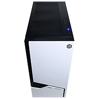 Ordinateur de jeu Gamer Supreme de CyberPowerPC - Blanc (Ryzen 7 8700F d'AMD/Mémoire vive 32 Go/SSD 2 To/RTX 9060 XT/Win11) - Anglais
