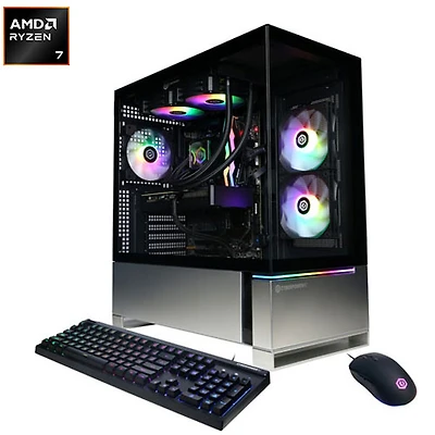 CyberPowerPC Gamer Master Gaming PC - RTX 5070, AMD Ryzen 7 8700F, 32GB Memory, 2TB SSD, Win 11