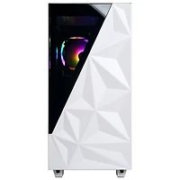 Ordinateur de jeu Gamer Master de CyberPowerPC - Blanc (Ryzen 7 9700X d'AMD/RAM 16 Go/SSD 1 To/GeForce RTX 5060 Ti/Win11) - Anglais