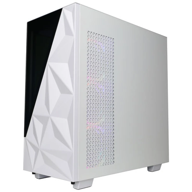 Ordinateur de jeu Gamer Master de CyberPowerPC - Blanc (Ryzen 7 9700X d'AMD/RAM 16 Go/SSD 1 To/GeForce RTX 5060 Ti/Win11) - Anglais