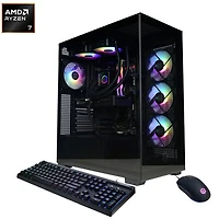 Ordinateur de jeu Gamer Supreme de CyberPowerPC (Ryzen 7 9700X d'AMD/Mémoire vive 32 Go/SSD 2 To/Radeon RX 9070 XT/Windows 11) - Anglais