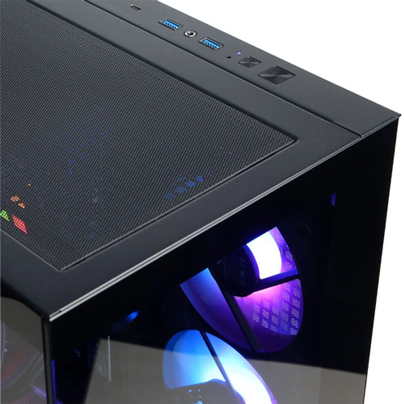 Ordinateur de jeu Gamer Supreme de CyberPowerPC (Ryzen 7 9700X d'AMD/Mémoire vive 32 Go/SSD 2 To/Radeon RX 9070 XT/Windows 11) - Anglais