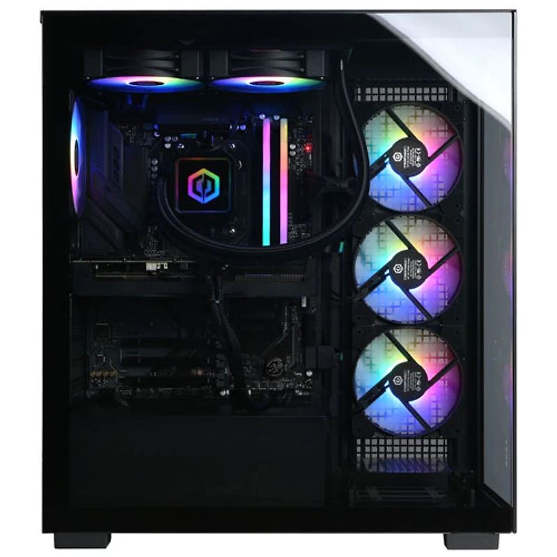 Ordinateur de jeu Gamer Supreme de CyberPowerPC (Ryzen 7 9700X d'AMD/Mémoire vive 32 Go/SSD 2 To/Radeon RX 9070 XT/Windows 11) - Anglais