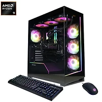 CyberPowerPC Gamer Supreme Gaming PC (AMD Ryzen 9 9900X/32GB RAM/2TB SSD/Radeon RX 9060 XT/Windows 11) - English