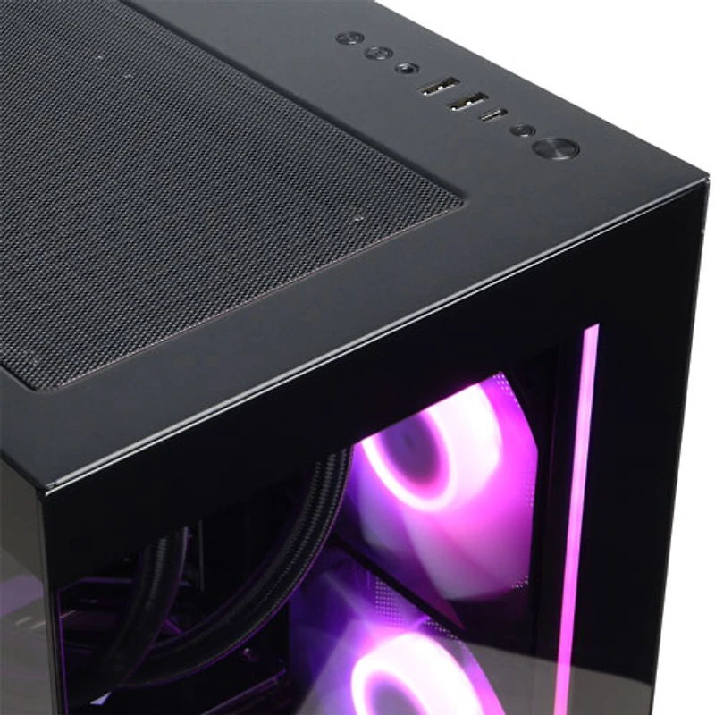 CyberPowerPC Gamer Supreme Gaming PC (AMD Ryzen 9 9900X/32GB RAM/2TB SSD/Radeon RX 9060 XT/Windows 11) - English