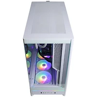 Ordinateur de jeu Gamer Supreme de CyberPowerPC - Blanc (Ryzen 9 9900X d'AMD/Mémoire vive 32 Go/SSD 2 To/Radeon RX 9070 XT/Win11) - Anglais