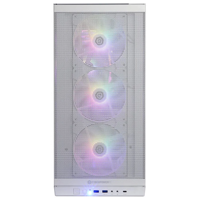 Ordinateur de jeu Gamer Supreme de CyberPowerPC - Blanc (Ryzen 9 9900X3D d'AMD/Mémoire vive 32 Go/SSD 2 To/Radeon RX 9070 XT/Win11) - Anglais