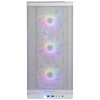 Ordinateur de jeu Gamer Supreme de CyberPowerPC - Blanc (Ryzen 9 9900X3D d'AMD/Mémoire vive 32 Go/SSD 2 To/Radeon RX 9070 XT/Win11) - Anglais
