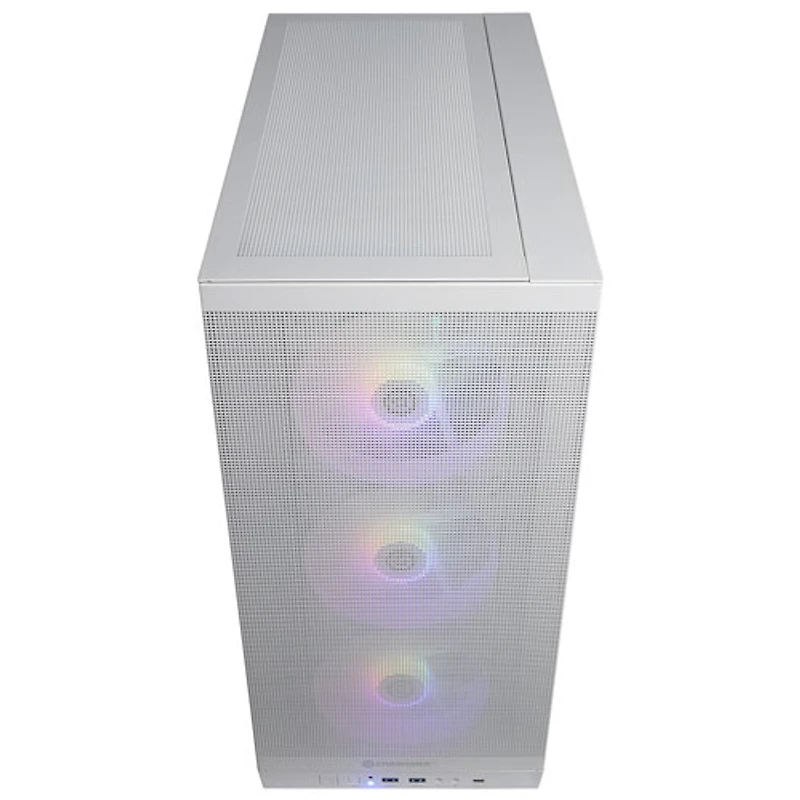 Ordinateur de jeu Gamer Supreme de CyberPowerPC - Blanc (Ryzen 9 9900X3D d'AMD/Mémoire vive 32 Go/SSD 2 To/Radeon RX 9070 XT/Win11) - Anglais