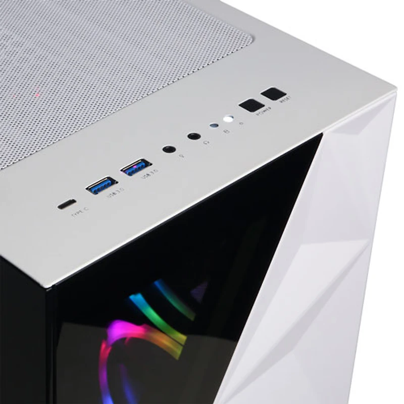 CyberPowerPC Gamer Master Gaming PC - RTX 5060, AMD Ryzen 5 8400F, 16GB Memory, 2TB SSD, Win 11, White