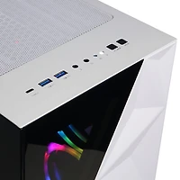 CyberPowerPC Gamer Master Gaming PC - RTX 5060, AMD Ryzen 5 8400F, 16GB Memory, 2TB SSD, Win 11, White