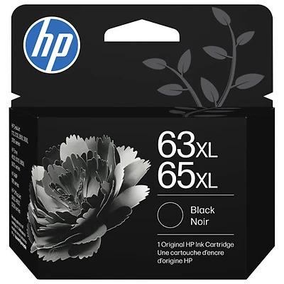 Cartouche d'encre noire 63XL/65XL de HP (B7RT5AN)