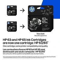 Cartouche d'encre noire 63XL/65XL de HP (B7RT5AN)