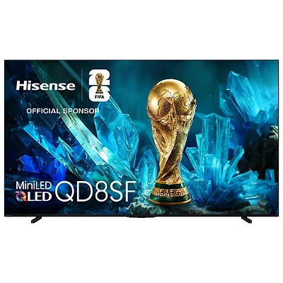 Hisense 100" QD8SF 4K UHD HDR Mini-LED QLED Fire TV Smart TV (100QD8SF) - 2026