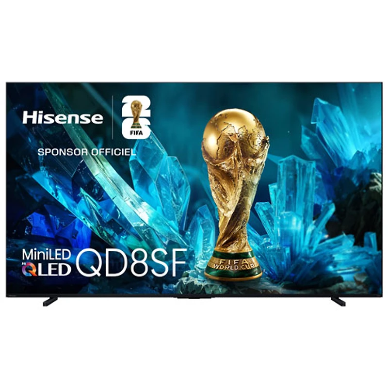 Hisense 100" QD8SF 4K UHD HDR Mini-LED QLED Fire TV Smart TV (100QD8SF) - 2026