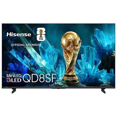Hisense 50" QD8SF 4K UHD HDR Mini-LED QLED Fire TV Smart TV (50QD8SF) - 2026