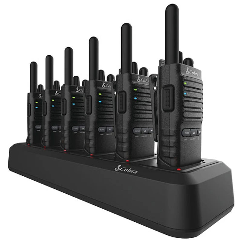 Radios bidirectionnelles SRF de Cobra - Ensemble de 6 (CBRPX650BCH6)