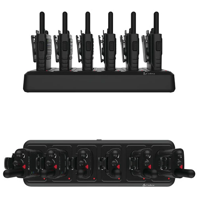 Radios bidirectionnelles SRF de Cobra - Ensemble de 6 (CBRPX650BCH6)