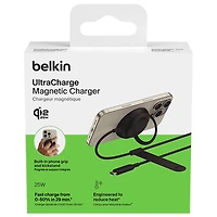 Belkin 25W Qi2 Wireless Charging Pad - Black