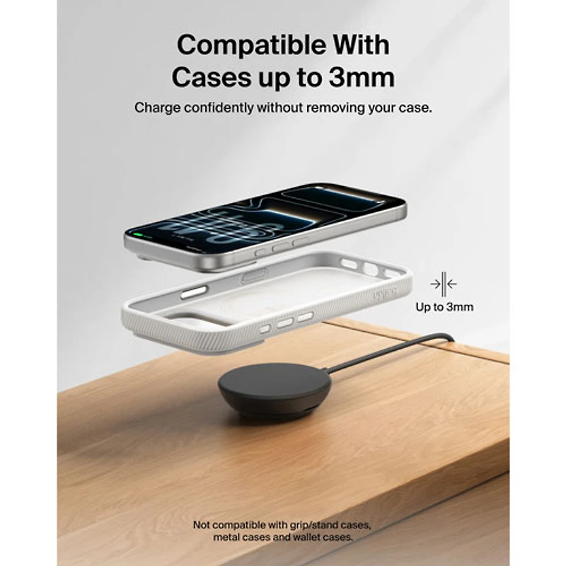 Belkin 25W Qi2 Wireless Charging Pad - Black