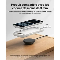 Belkin 25W Qi2 Wireless Charging Pad - Black