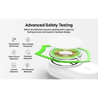 Belkin 3-in-1 25W Qi2 Wireless Charging Station with MagSafe - White