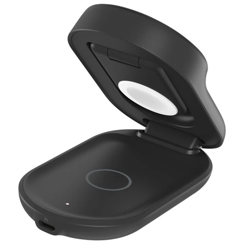 Belkin 3-in-1 25W Qi2 Wireless Charging Station with MagSafe - Black