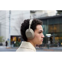 Sony WH-1000XM6 Over-Ear Noise Cancelling Bluetooth Headphones - Sandstone