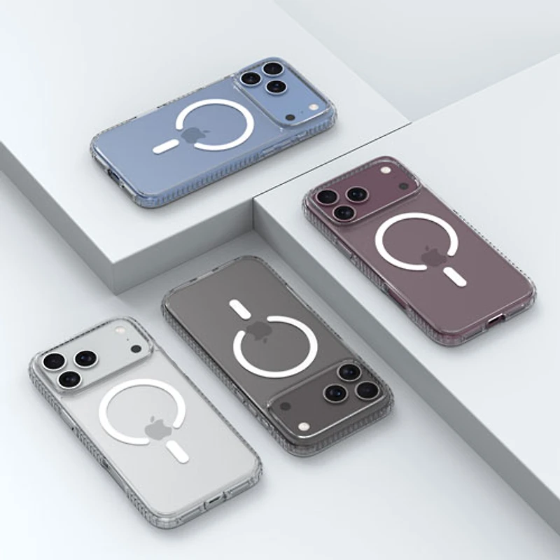 Étui rigide ajusté Insignia avec MagSafe pour iPhone 18 Pro Max - Transparent - Exclusivité Best Buy
