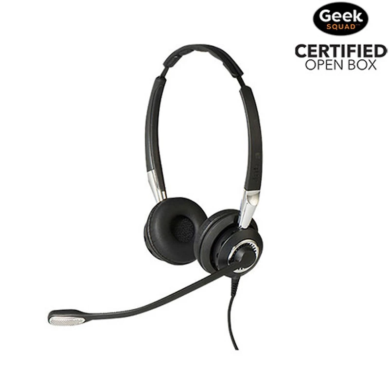 Open Box - Jabra Biz 2400 II Noise Cancelling Headsets with Mic (2409-720-209)