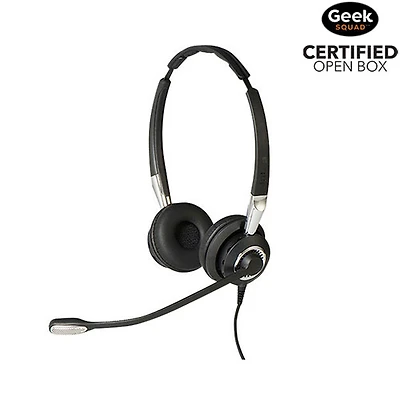 Open Box - Jabra Biz 2400 II Noise Cancelling Headsets with Mic (2409-720-209)