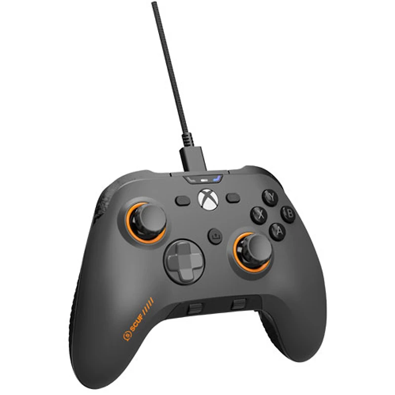 Manette avec fil performante avec magnétorésistance TMR Valor de SCUF pour Xbox Series X|S - Gris acier