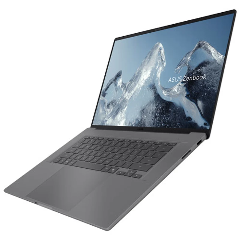 ASUS Zenbook A16 16" Laptop - Iceland Grey (Snapdragon X X1 26 100/16GB RAM/512GB SSD/Windows 11 Home)