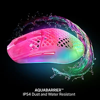 Souris de jeu Bluetooth de 26 000 ppp Aerox 3 de 2e génération de SteelSeries - Magenta