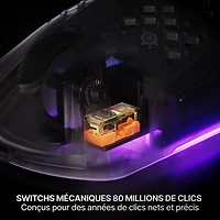 Souris de jeu Bluetooth de 26 000 ppp Aerox 3 de 2e génération de SteelSeries - Shadow