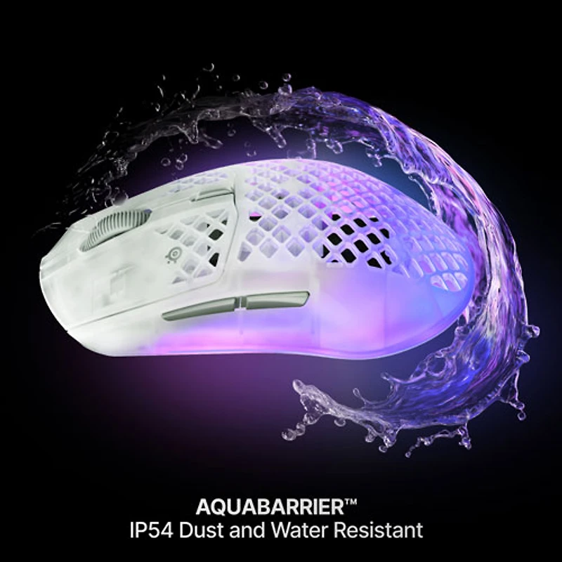 Souris de jeu Bluetooth de 26 000 ppp Aerox 3 de 2e génération de SteelSeries - Shadow