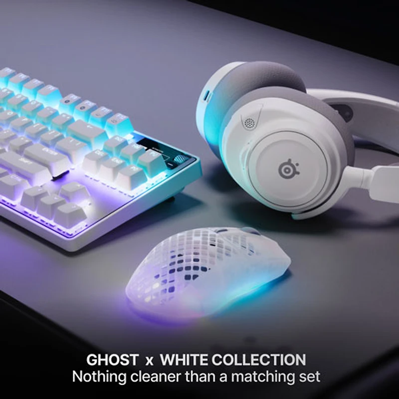 Souris de jeu Bluetooth de 26 000 ppp Aerox 3 de 2e génération de SteelSeries - Shadow