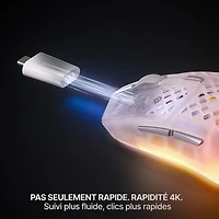 Souris de jeu Bluetooth de 26 000 ppp Aerox 3 de 2e génération de SteelSeries - Shadow
