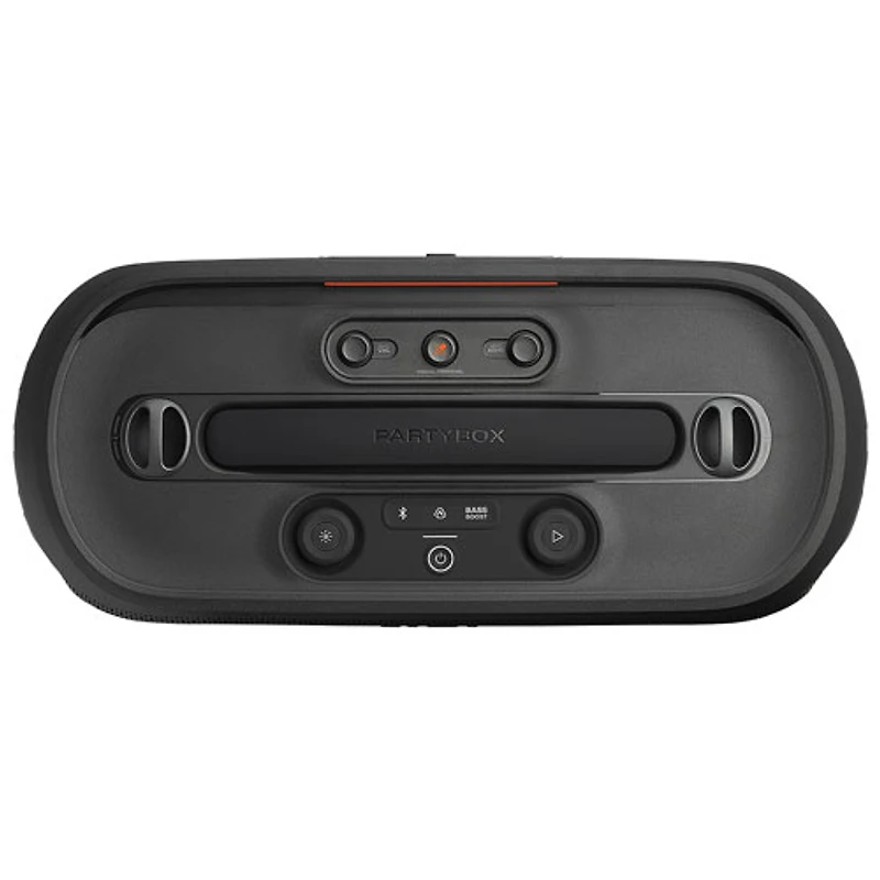 JBL PartyBox On-The-Go 2 Plus Splashproof Bluetooth Wireless Speaker - Black