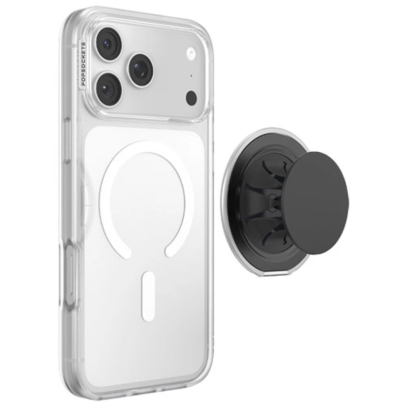 PopSockets MagSafe Low-Pro Universal Cell Phone Expanding Grip - Black
