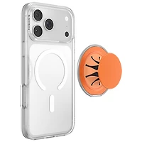 Prise extensible universelle MagSafe Low-Pro pour cellulaire de PopSockets - Orange