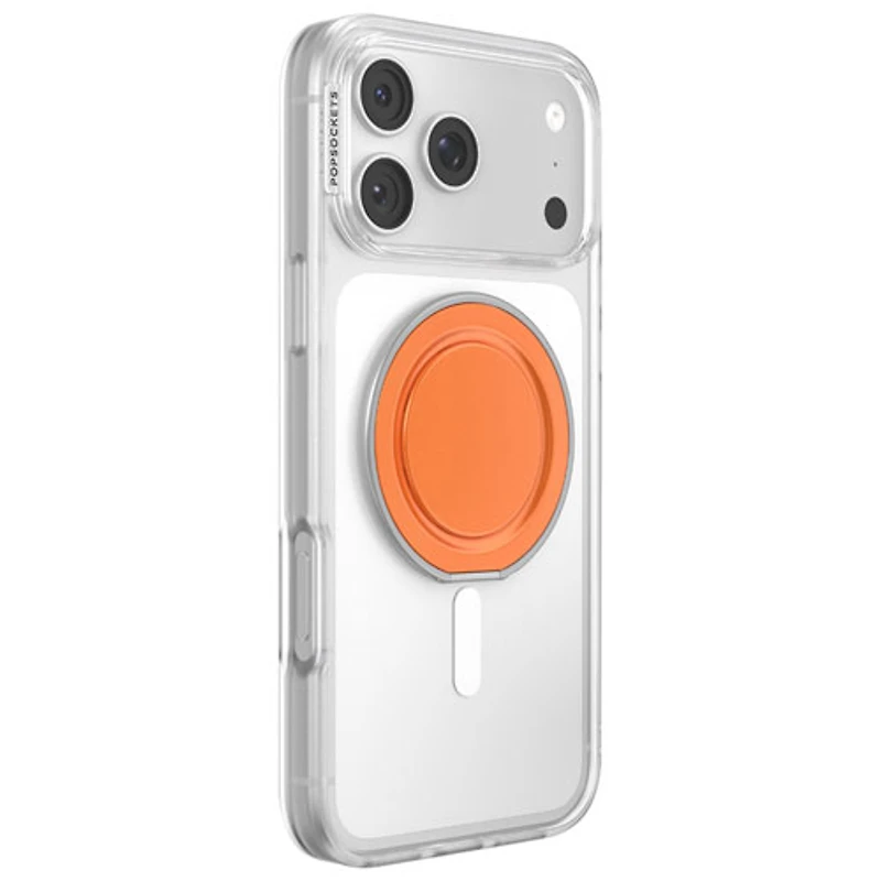 Prise extensible universelle MagSafe Low-Pro pour cellulaire de PopSockets - Orange
