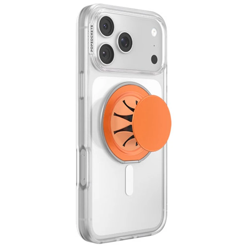 Prise extensible universelle MagSafe Low-Pro pour cellulaire de PopSockets - Orange