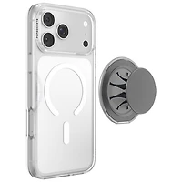 Prise extensible universelle MagSafe Low-Pro pour cellulaire de PopSockets - Gris foncé