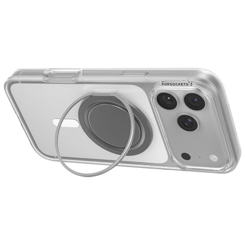 Prise extensible universelle MagSafe Low-Pro pour cellulaire de PopSockets - Gris foncé