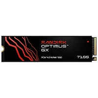 SanDisk Optimus GX 7100 500GB NVMe PCI-e Gen 4.0 Internal Solid State Drive (SDSP71500GAN-000E0)