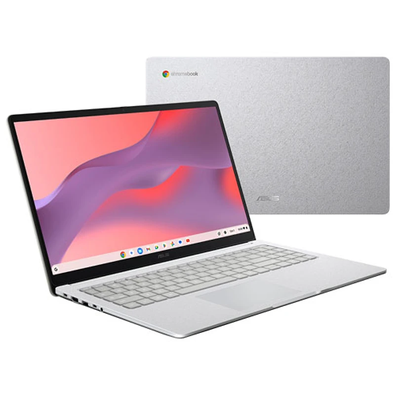ASUS CM14 15.6" Chromebook - MediaTek Kompanio 540 - 8GB LPDDR5X - 128GB eMMC - ChromeOS - Pure Grey