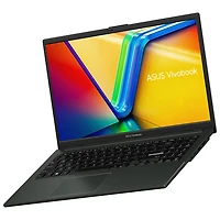 ASUS Vivobook Go 15 15.6" Laptop - AMD Athlon Silver 10 - 8GB LPDDR5 - 128GB SSD - Windows 11 Home - Mixed Black - w/ 1 year of Microsoft 365